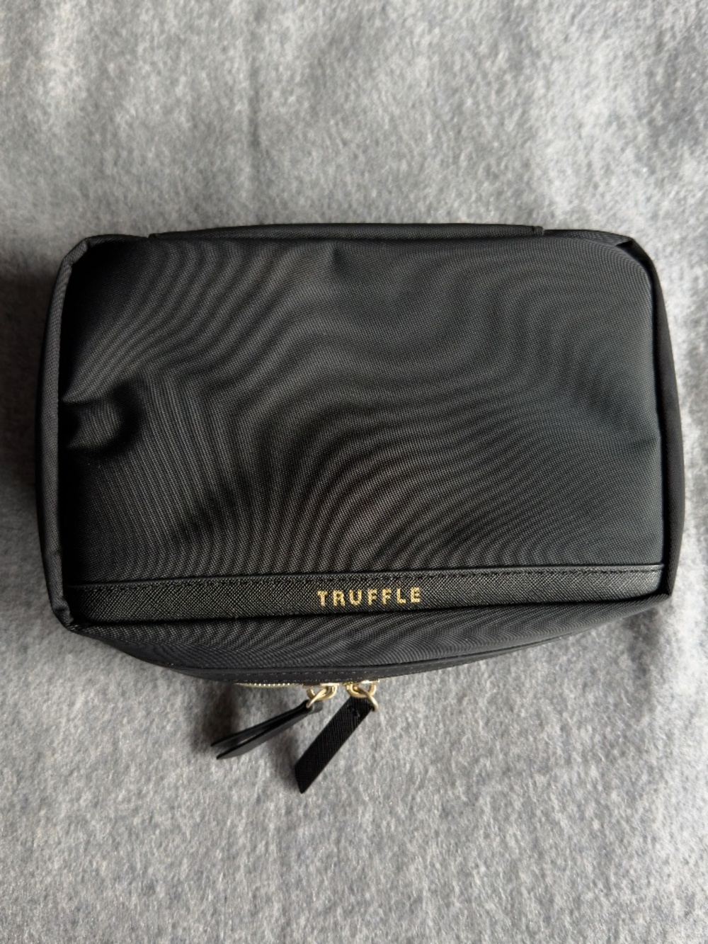 Truffle Travel Pouch Set | Black Nylon | 3-Piece | Great Condition